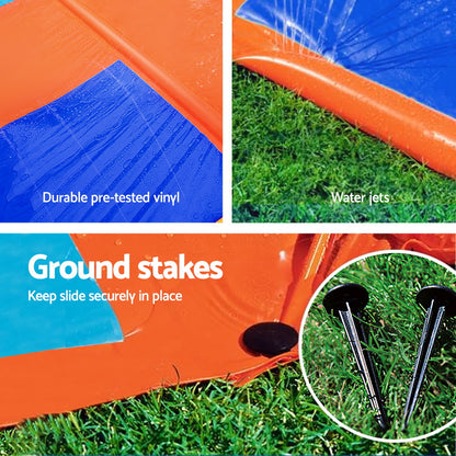 Bestway Water Slide Slip Kids 488cm Triple Slides Tristar Online