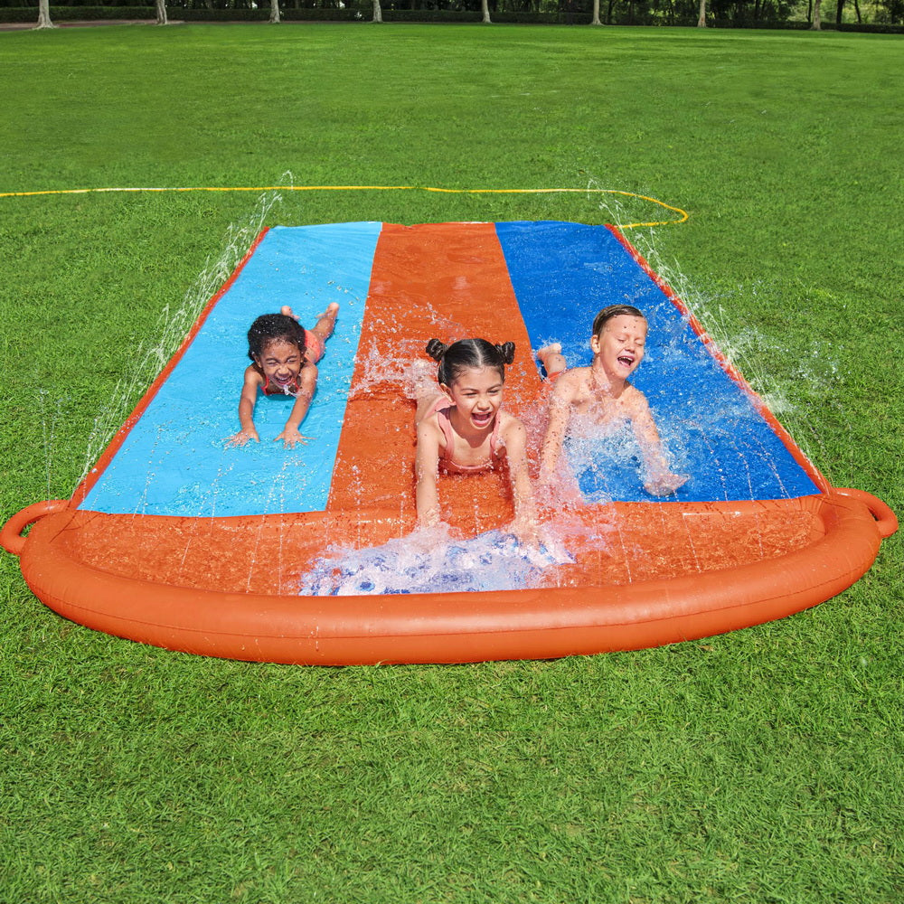 Bestway Water Slide Slip Kids 488cm Triple Slides Tristar Online