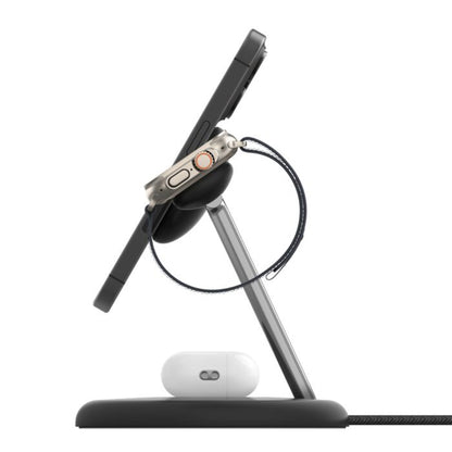Belkin Boost Charge Pro 3-in-1 Magnetic Wireless Charging Stand with Qi2 15W – Black (AU Version) - Pristine – Refurbished Belkin