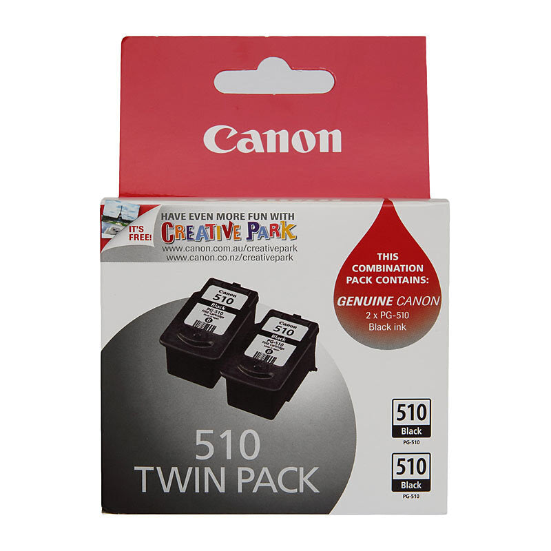 Canon PG510 Blk Ink Twin Pack Canon