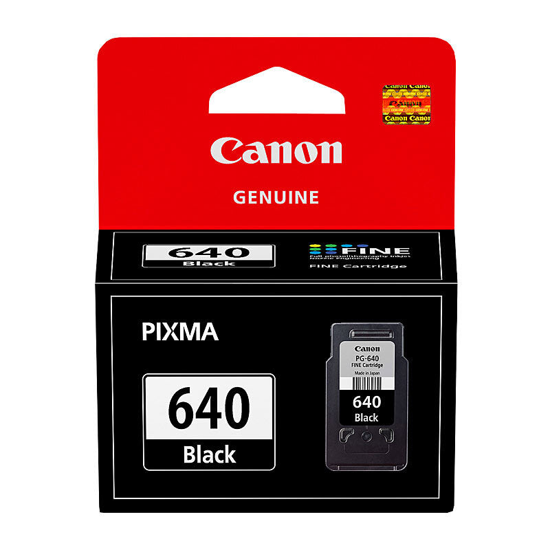 Canon PG640 Black Ink Cart Canon