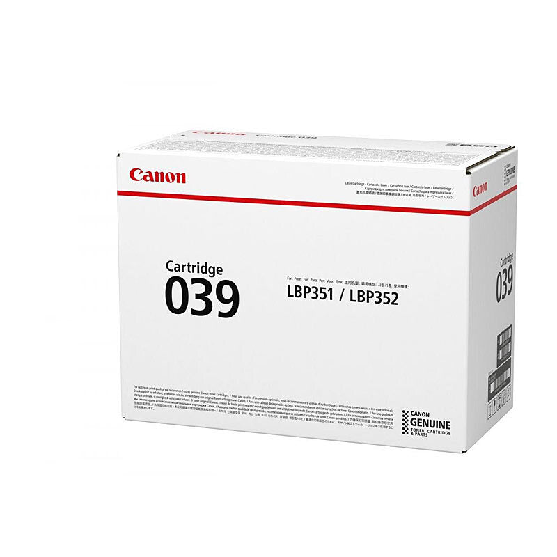 Canon CART039 Black Toner Canon