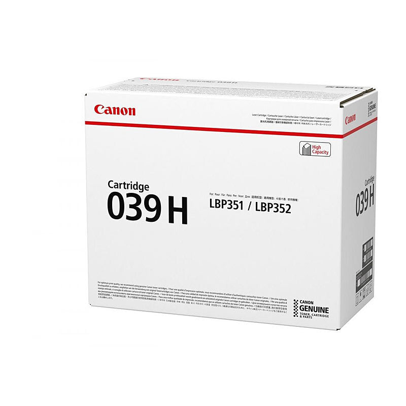 Canon CART039II Blk HY Toner Canon