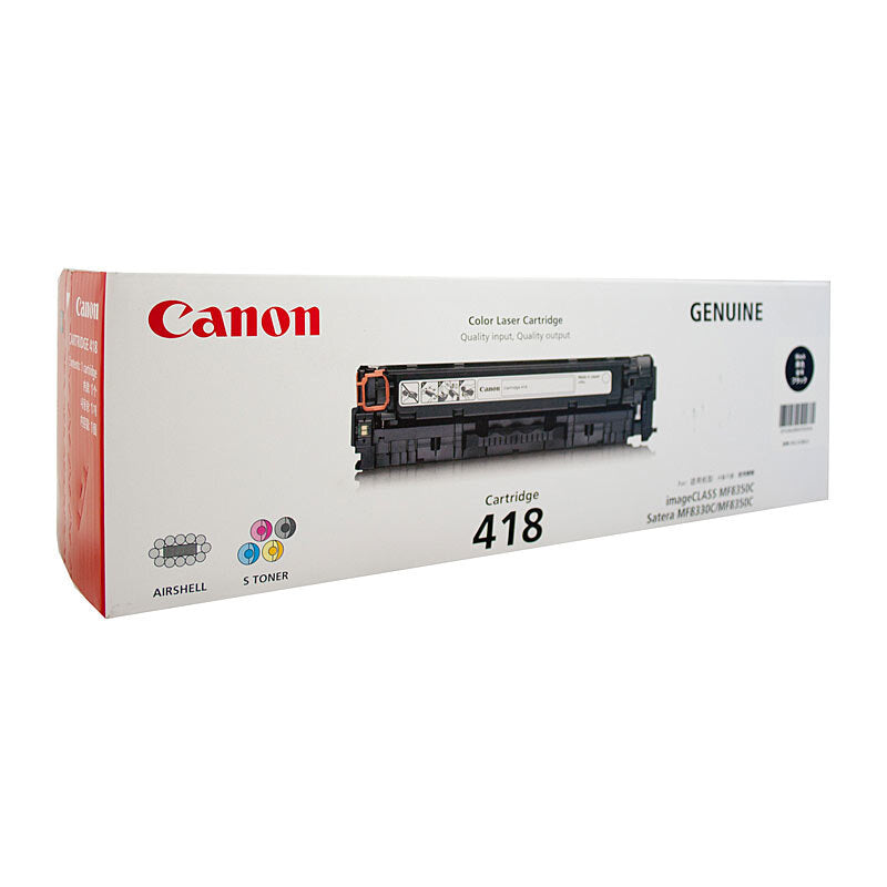 Canon CART418 Black Toner Canon