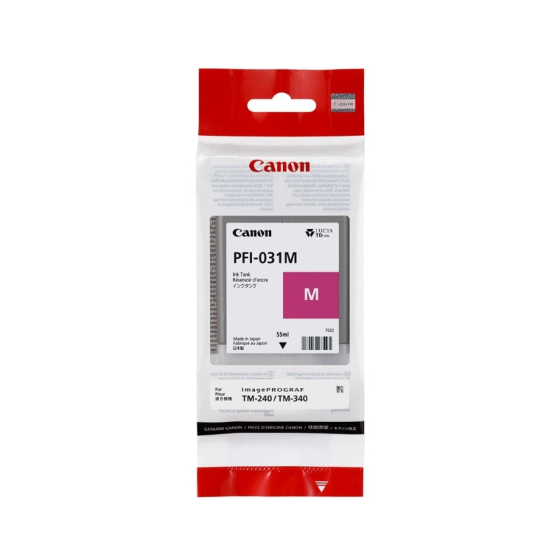 Canon PFI031 Magenta Ink Canon