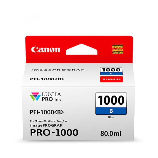 Canon PFI1000 Blue Ink Cart Canon