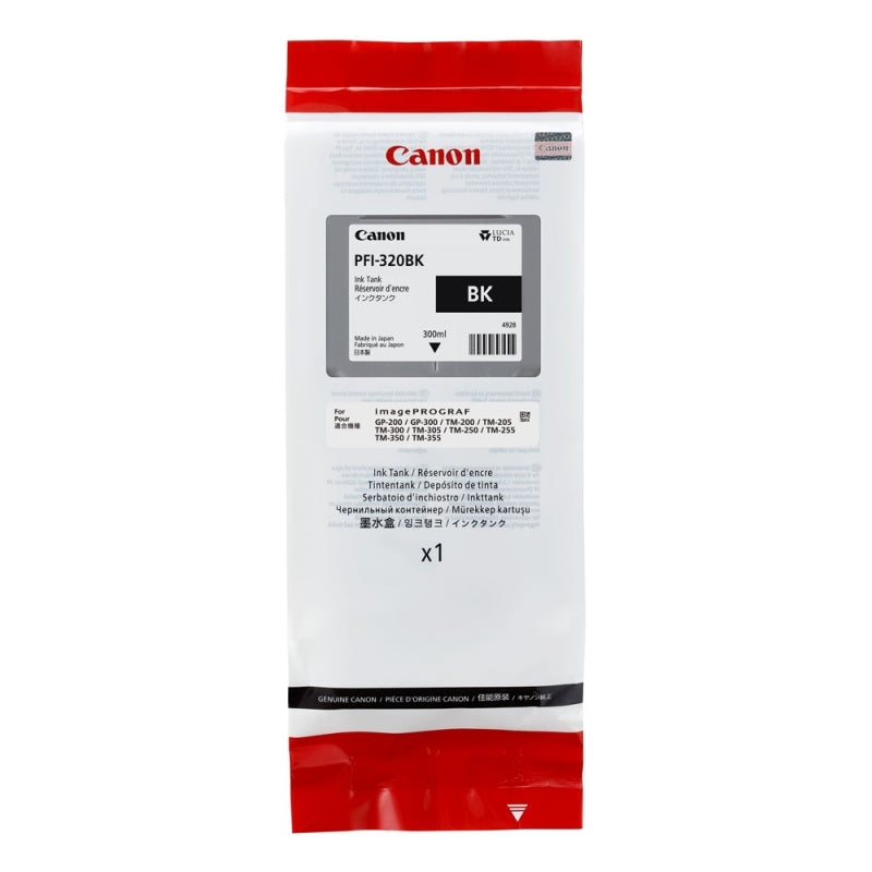 Canon PFI320 Black Ink Canon