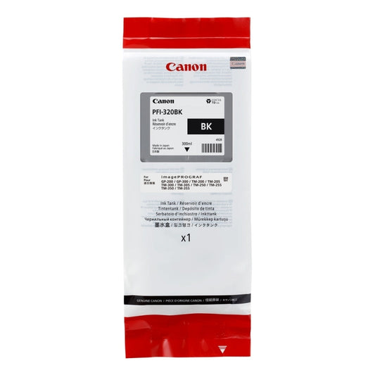 Canon PFI320 Black Ink Canon