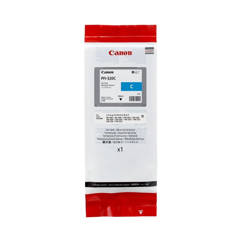 Canon PFI320 Cyan Ink Canon
