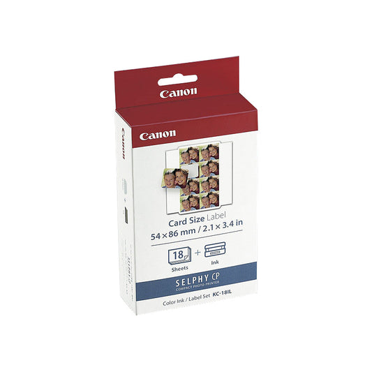 Canon KC18IL Ink & Label Pk Canon