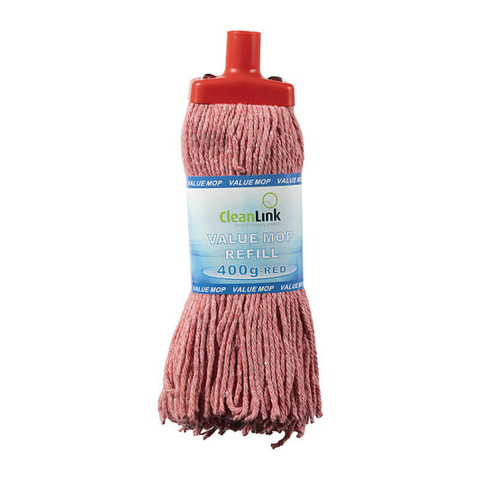 Clnlnk Mop Hd 400Gm Rd Cleanlink