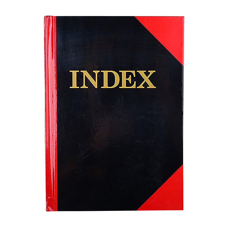 Black & Red Notebook A5 100Lf Cumberland