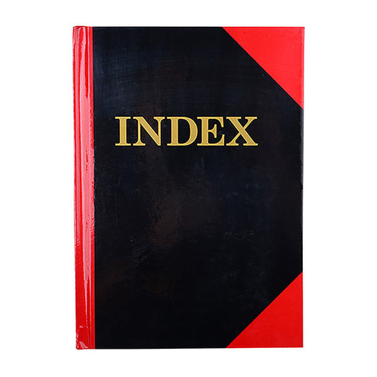 Black & Red Notebook A5 100Lf Cumberland