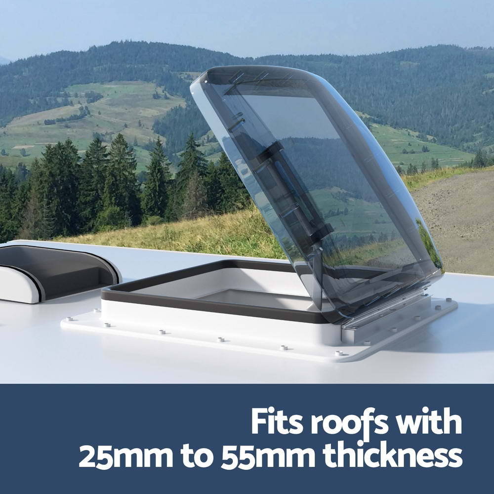 Weisshorn Caravan Roof Vent Air Exhaust Hatch RV Motorhome Camper White Tristar Online