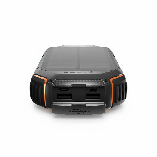 Cygnett Solar Power Bank 20,000mAh Outdoor 15W Portable Charger - Black Tristar Online