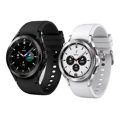 Samsung Galaxy Watch4 Classic Bluetooth - 42mm & 46mm - Black & Silver - Smartwatch - Acceptable - Refurbished Samsung
