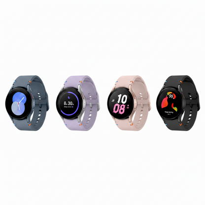 Galaxy Watch5 40mm, 44mm Bluetooth - Graphite, Silver, Rose Gold, Sapphire - Pristine - Refurbished Samsung