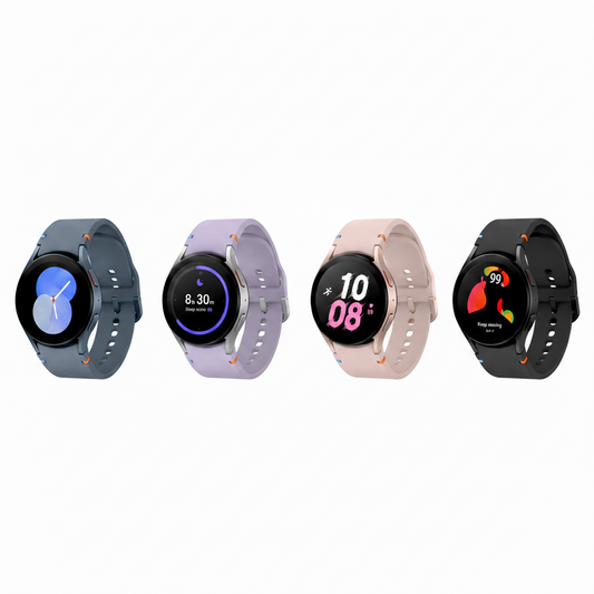 Galaxy Watch5 40mm, 44mm Bluetooth - Graphite, Silver, Rose Gold, Sapphire - Pristine - Refurbished Samsung