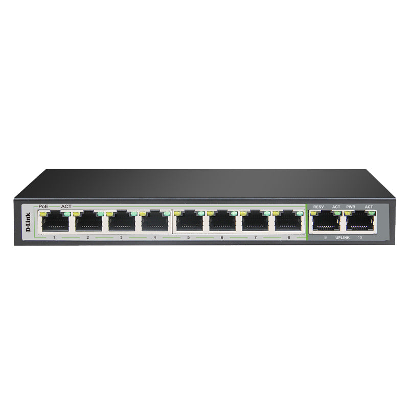 D-Link 10 Port Gigabit PoE Swh D-Link