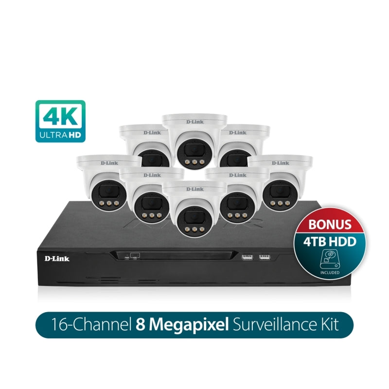 D-Link Vigilance Kit 16CH 8MP D-Link