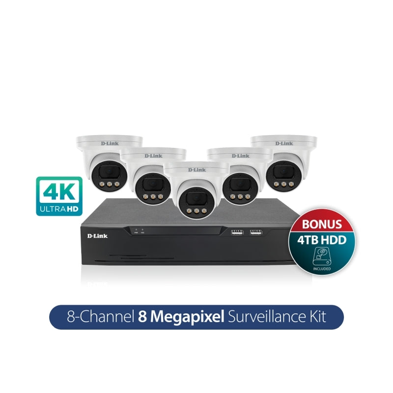 D-Link Vigilance Kit 8CH 8MP D-Link
