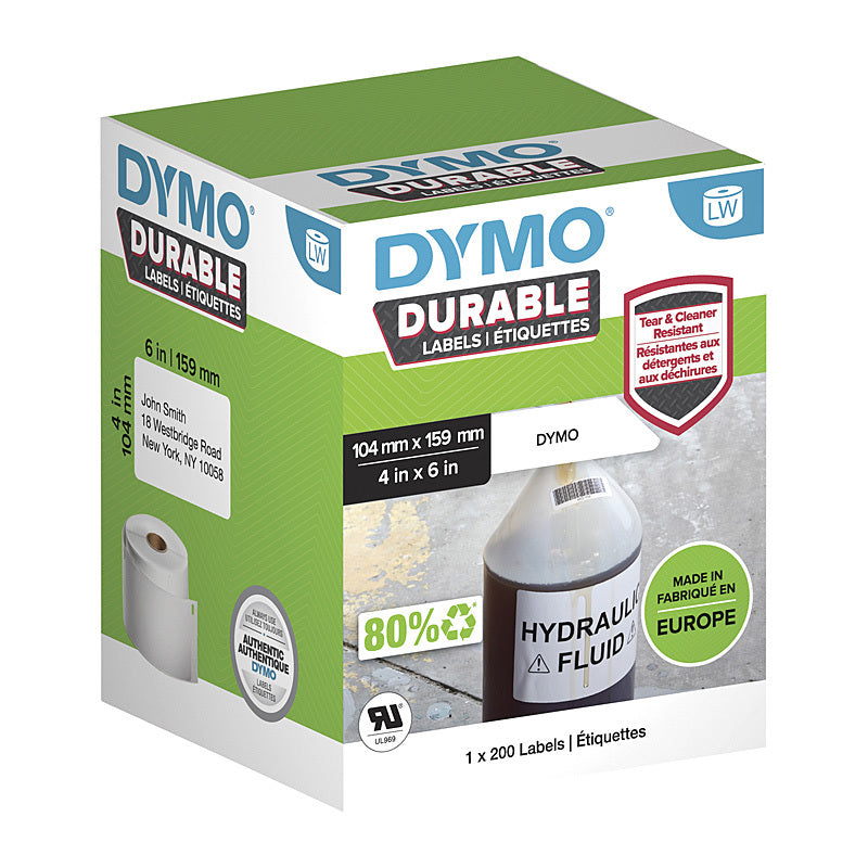Dymo LW 104mm x 159mm label NP Dymo