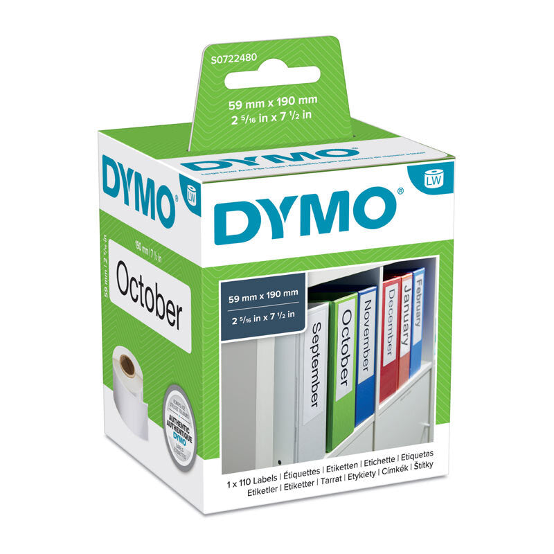 Dymo LW LevrArch Lab 59 x 190 Dymo