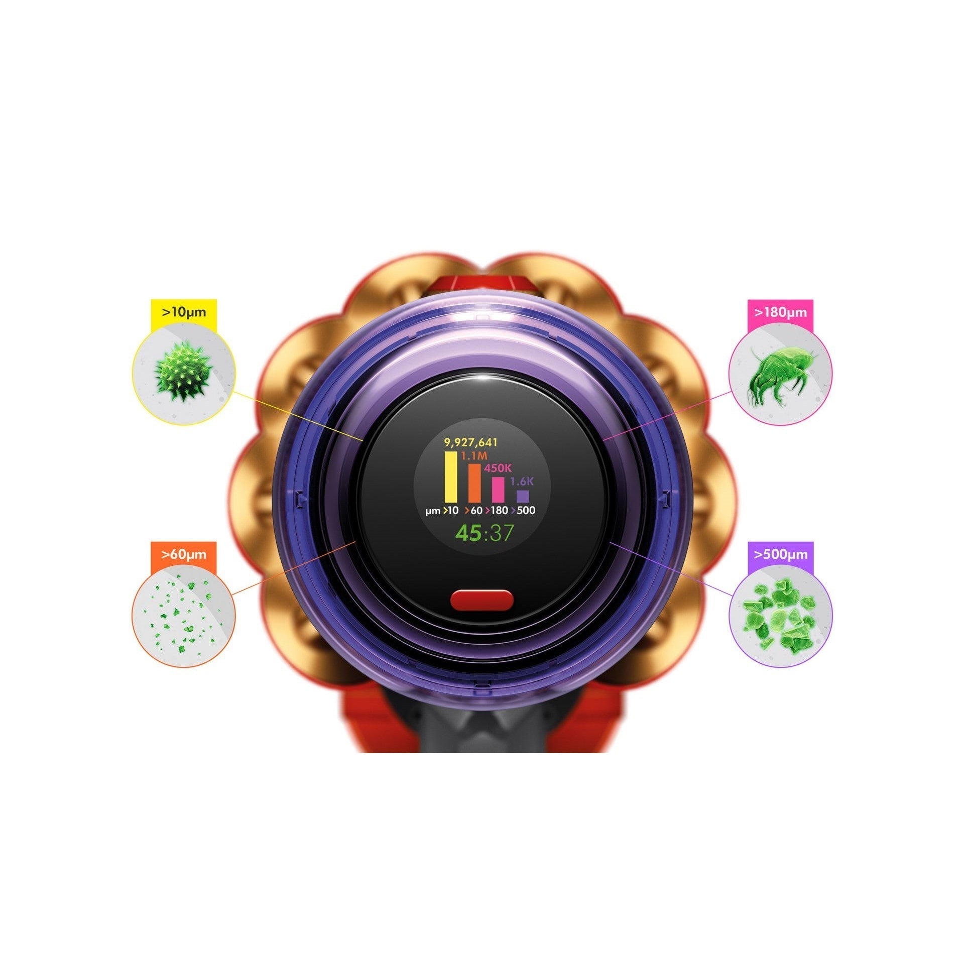 Dyson V12 Detect Slim Absolute Cordless Vacuum Cleaner - Gold Dyson