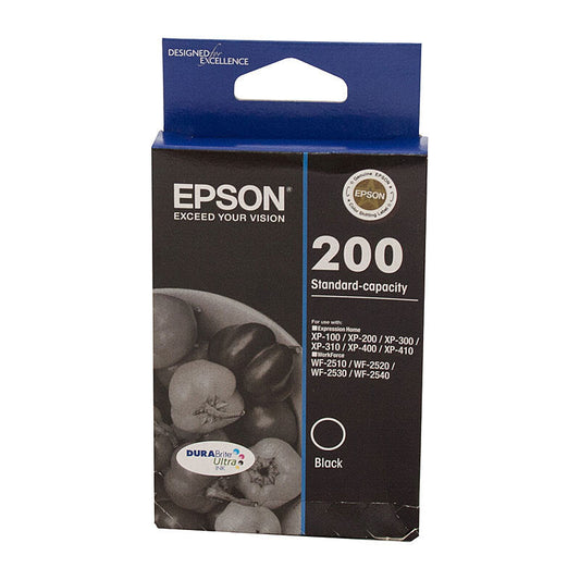 Epson 200 Black Ink Cart Epson