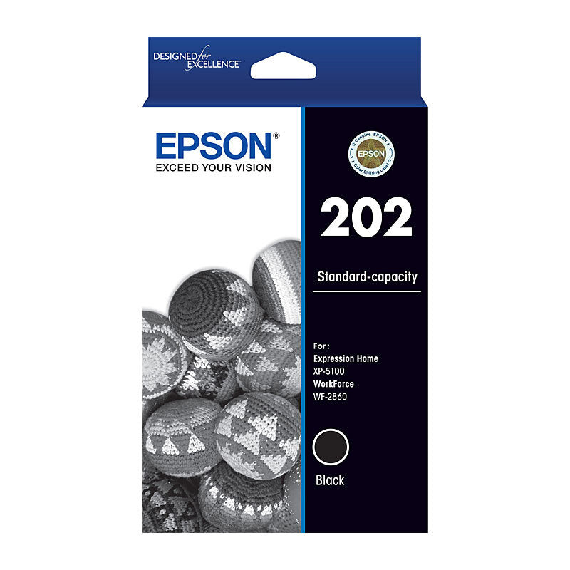 Epson 202 Black Ink Cart Epson