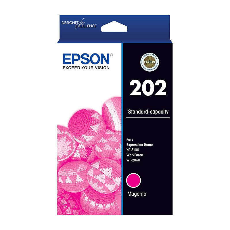 Epson 202 Magenta Ink Cart Epson