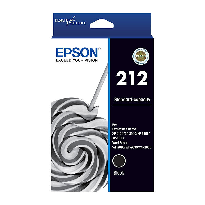 Epson 212 Black Ink Cart Epson