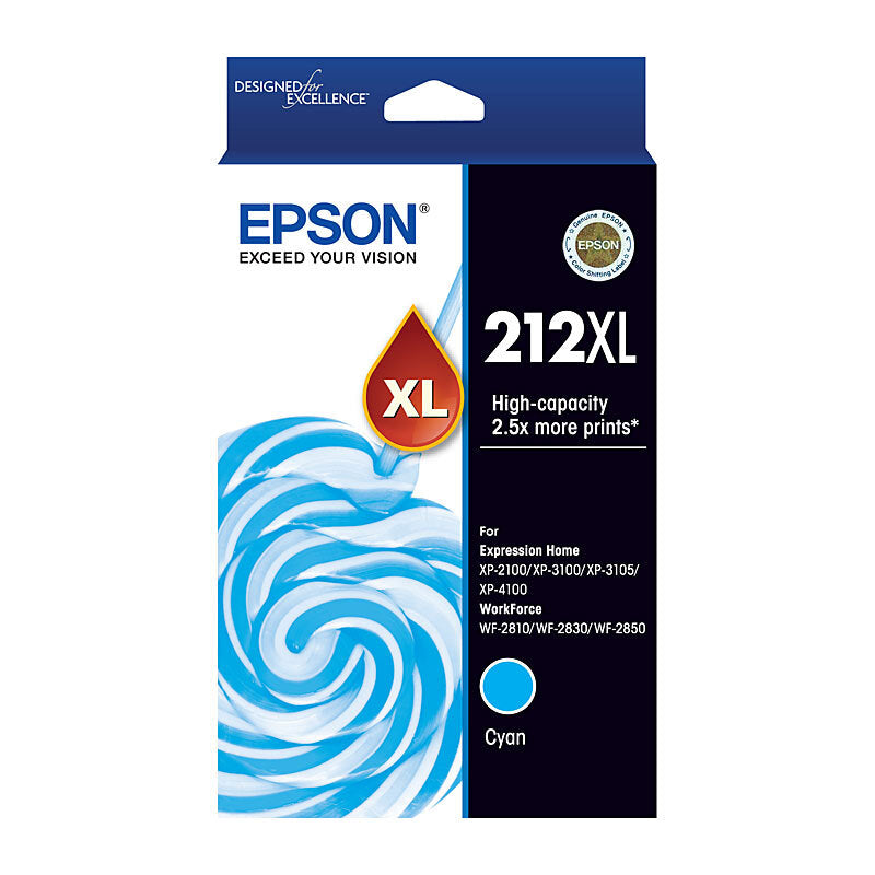 Epson 212XL Cyan Ink Cart Epson