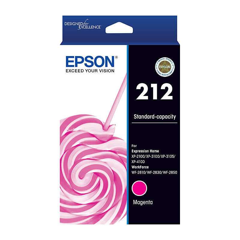 Epson 212 Magenta Ink Cart Epson