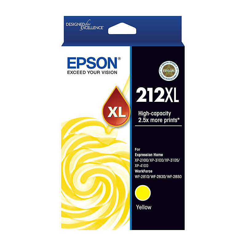 Epson 212XL Yellow Ink Cart Epson
