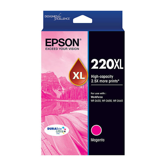 Epson 220XL Magenta Ink Cart Epson