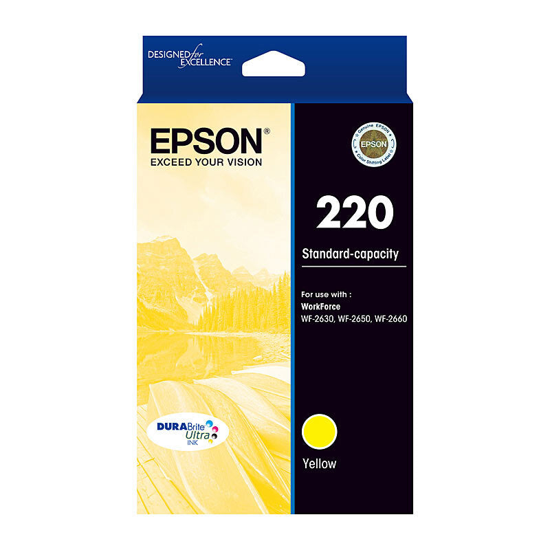 Epson 220 Yellow Ink Cart Epson