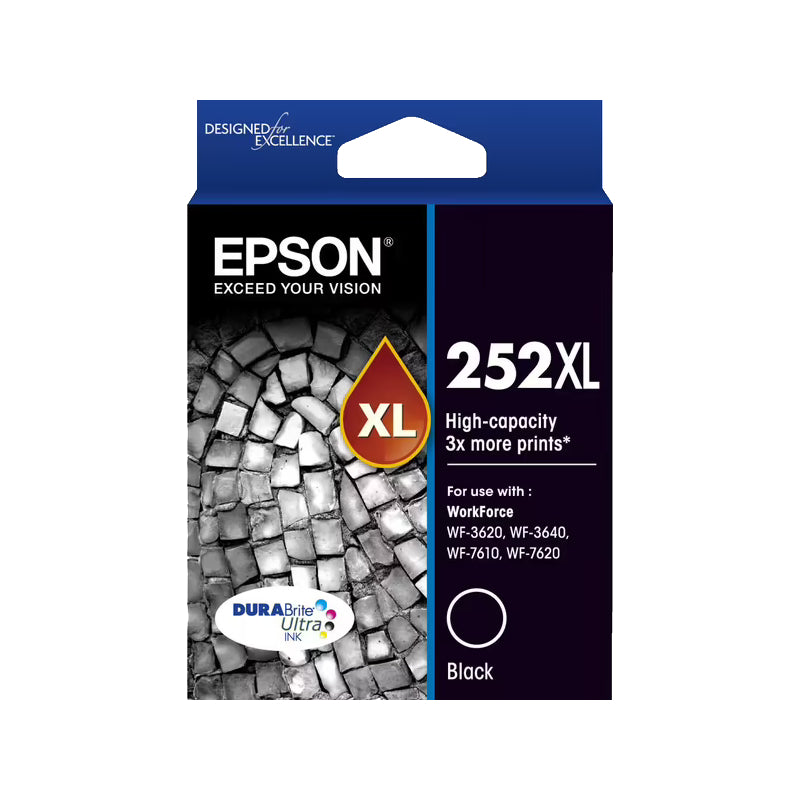 Epson 252XL Black Ink Cart Epson