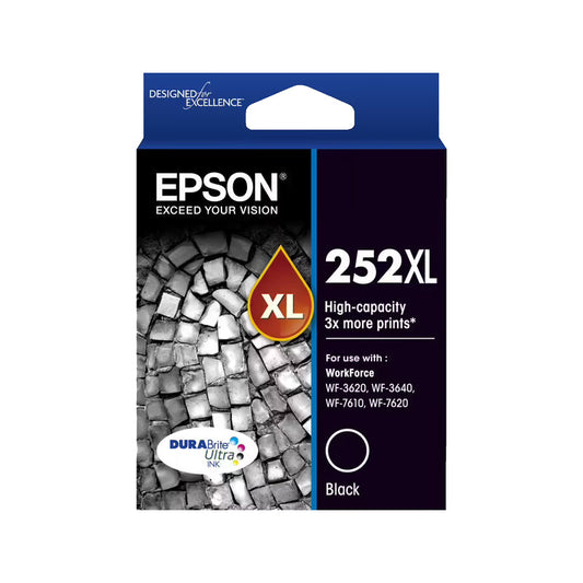 Epson 252XL Black Ink Cart Epson