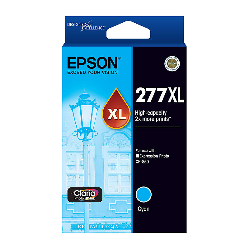 Epson 277XL Cyan Ink Cart Epson