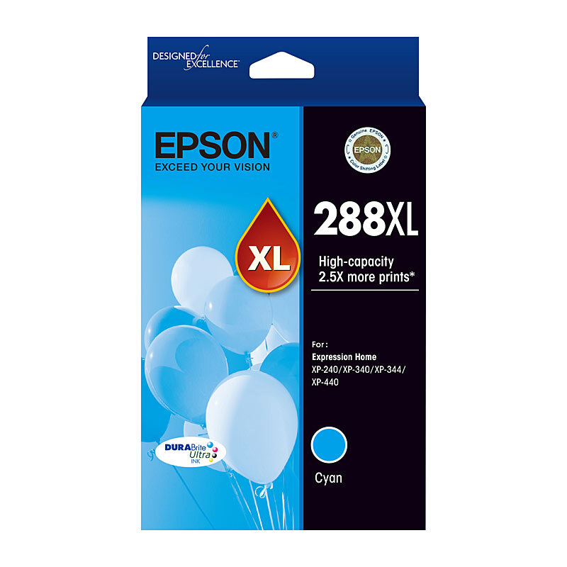 Epson 288XL Cyan Ink Cart Epson