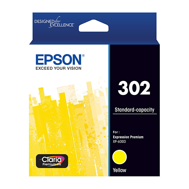 Epson 302 Yellow Ink Cart Epson