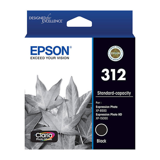 Epson 312XL Black Ink Cart Epson