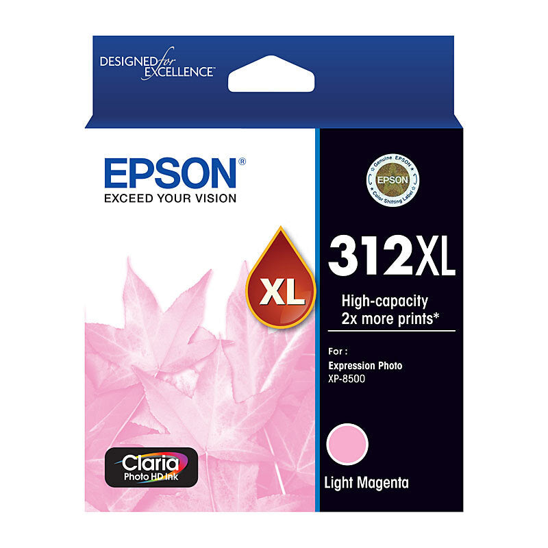 Epson 312XL Lt Mag Ink Cart Epson