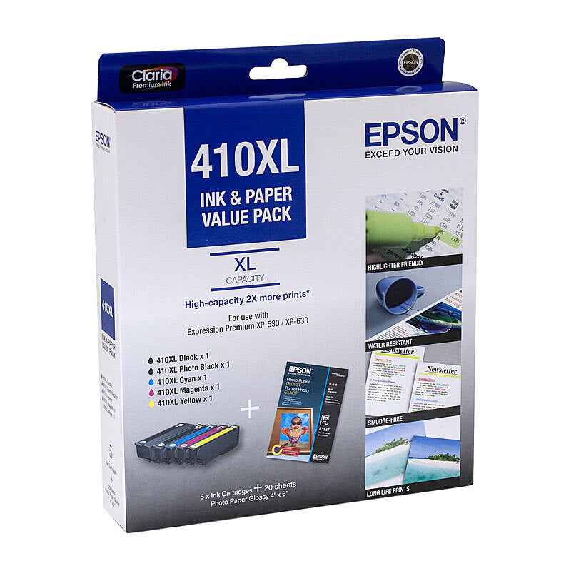 Epson 410XL 5 Ink Value Pack Epson