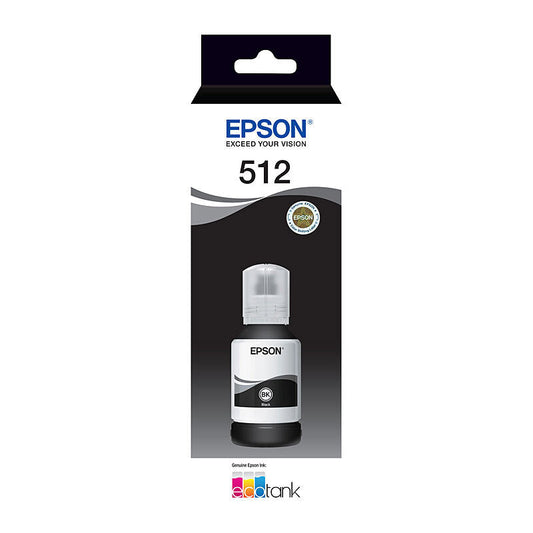 Epson T512 Blk EcoTank Bottle Epson