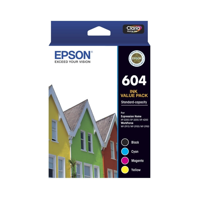 Epson 604 4 Ink Value Pack Epson