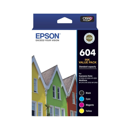 Epson 604 4 Ink Value Pack Epson