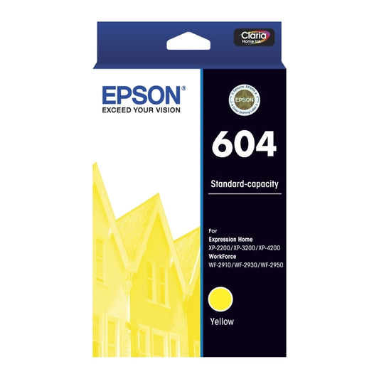Epson 604 Yellow Ink Cart Epson
