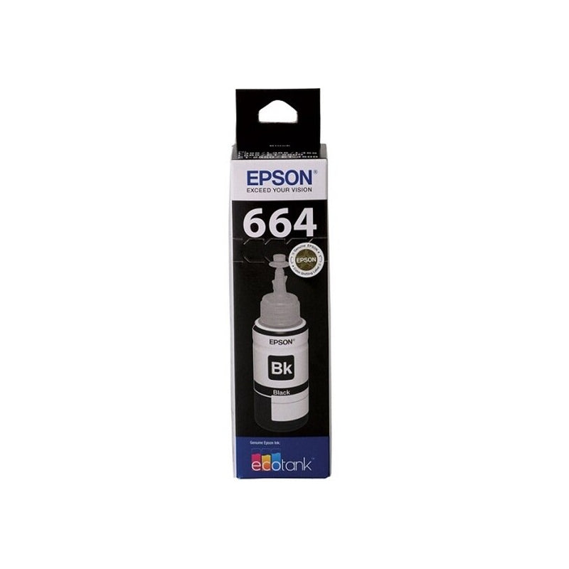 Epson T664 Blk EcoTank Bottle Epson